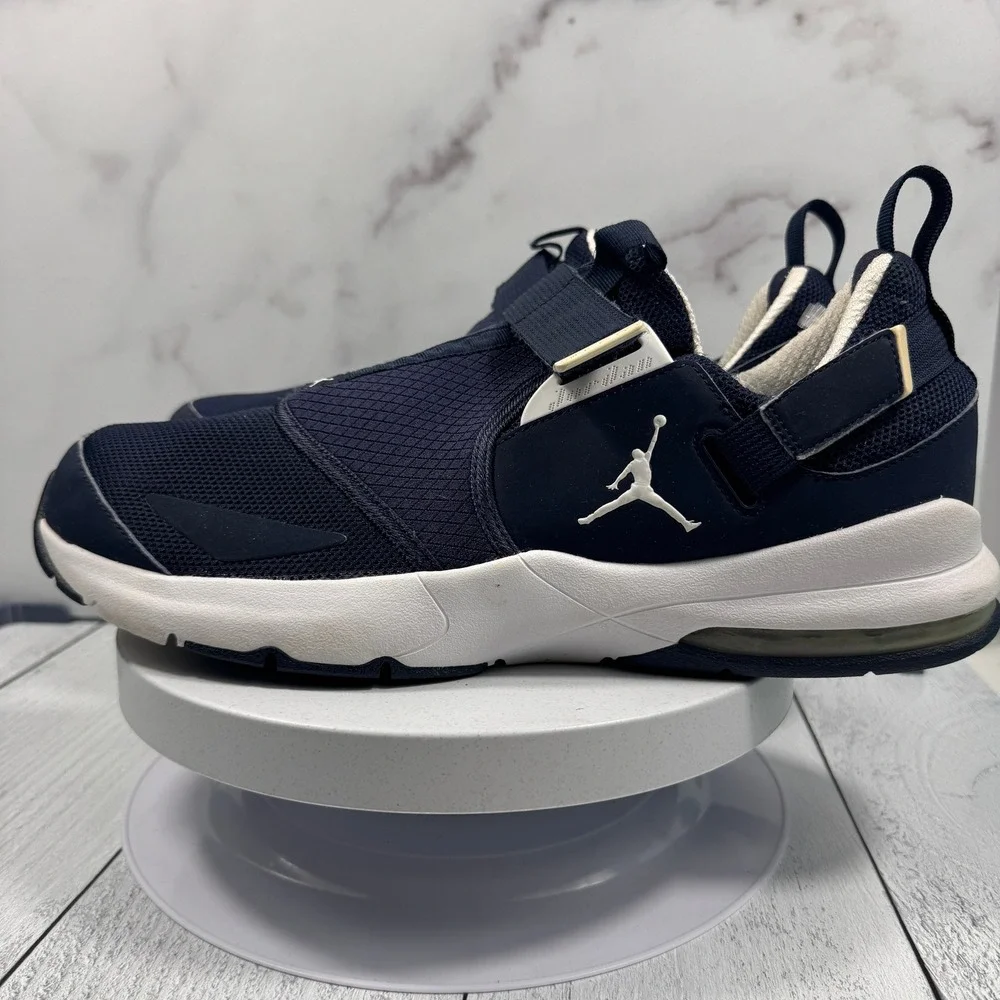 Jordan Trunner‎ LX Men's Sneakers 14 Navy Blue White Training Athletic